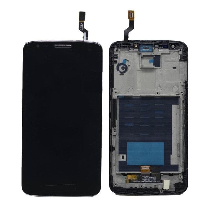 Lcd Display Combo Folder for LG G2 Black