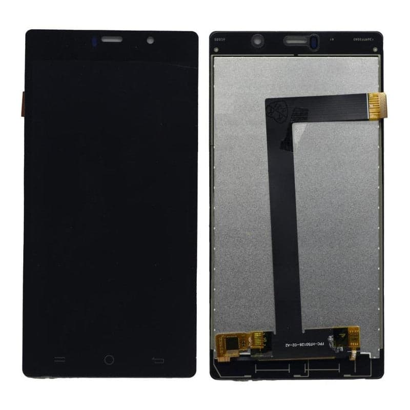 Lcd Display Folder Combo for LYF WATER 10 Black