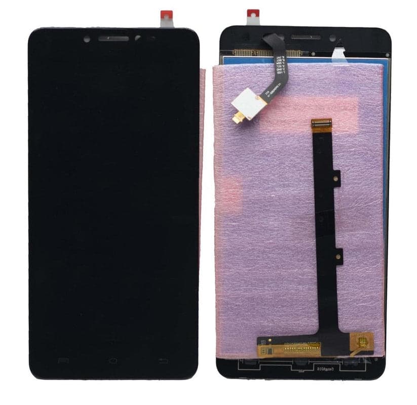 Lcd Display Folder Combo for MICROMAX BHARAT 5 Black
