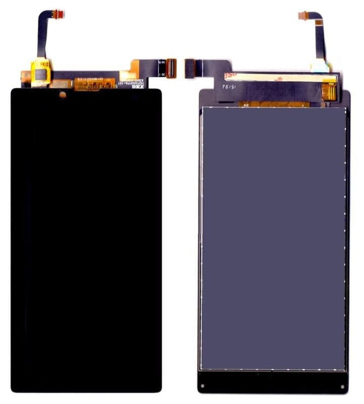 Lcd Display Folder Combo for MICROMAX Q491 Black