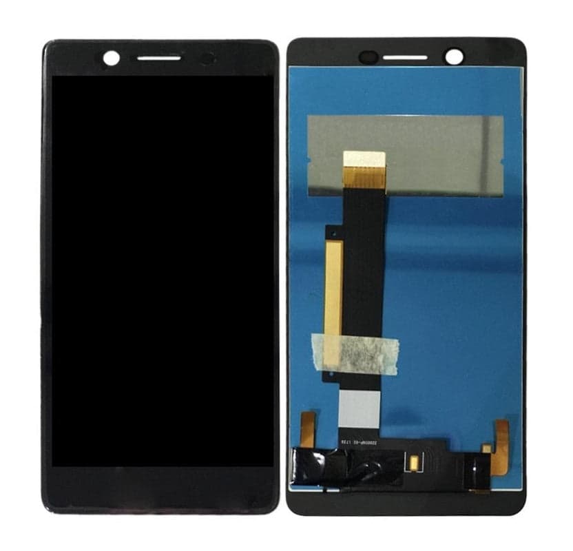 Lcd Display Folder Combo for NOKIA 7 Black