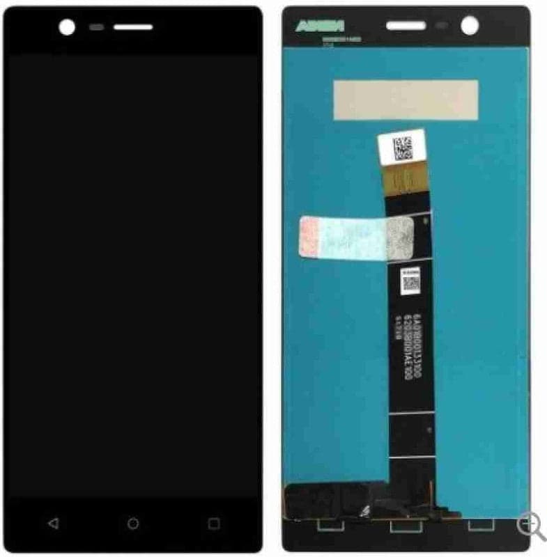 Lcd Display Folder Combo for NOKIA NOKIA 3 Black