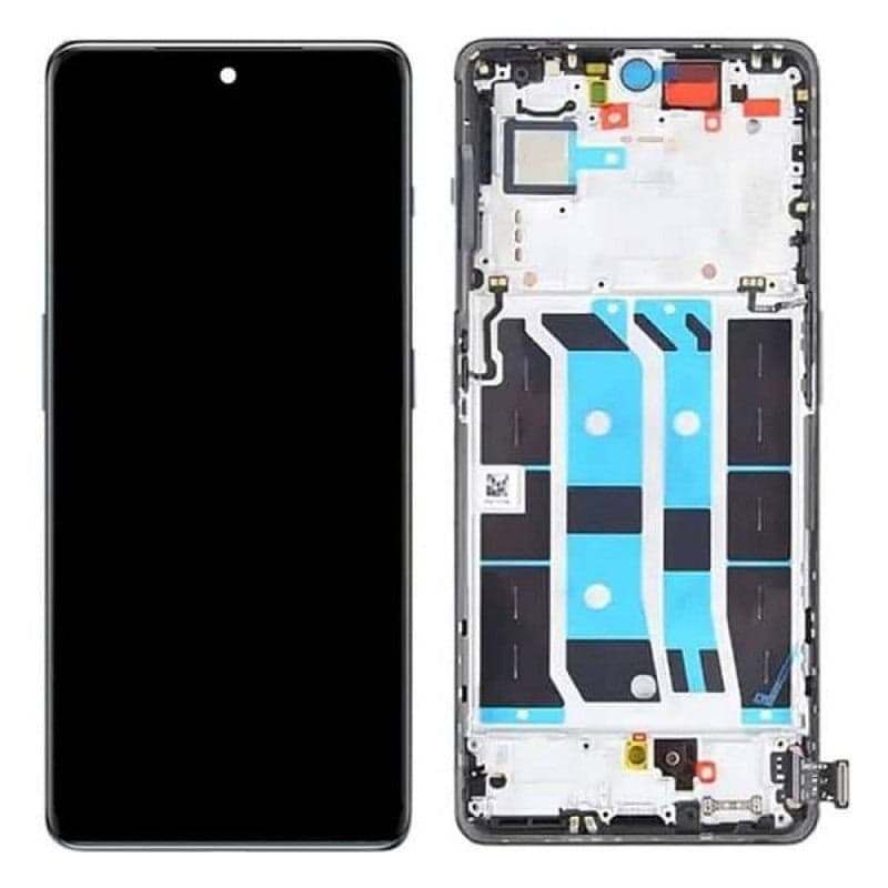 Lcd Display Combo Folder with Frame for OnePlus 11R 5G Black