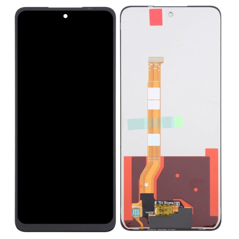 Lcd Display Combo Folder for Oppo A3X 5G Black