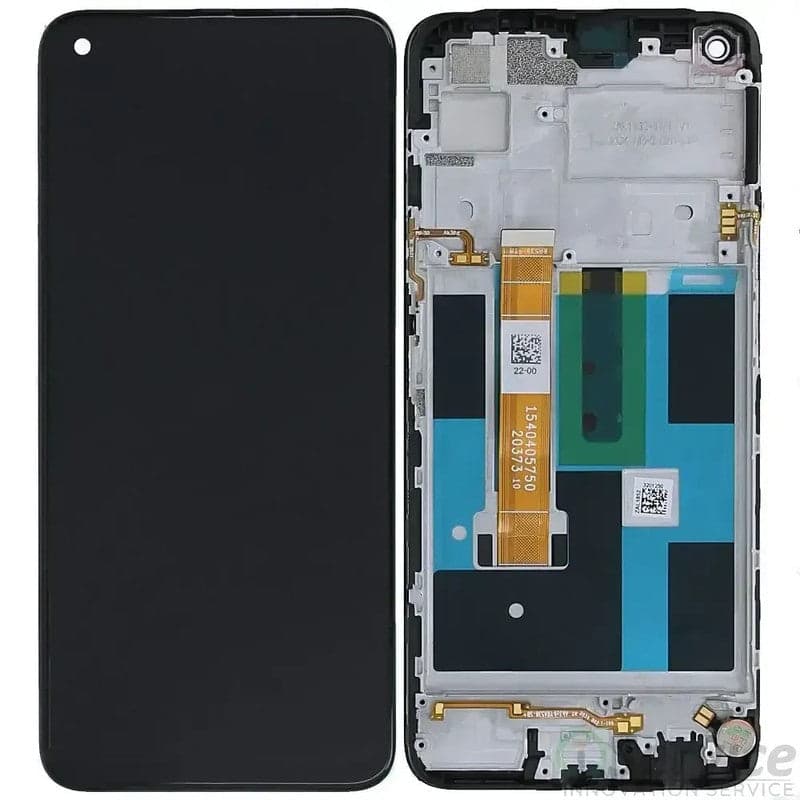 Lcd Display Combo Folder with Frame for Realme 11 5G Black