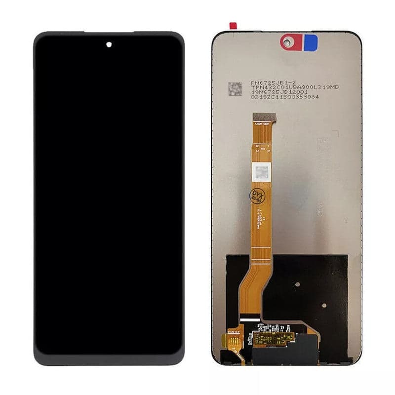 Lcd Display Combo Folder for Realme C55 Black