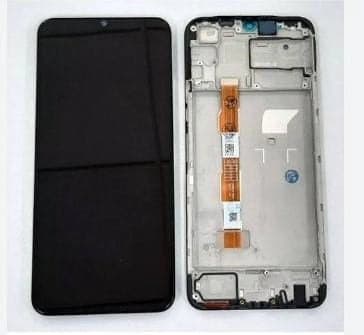 Lcd Display Combo Folder with Frame for Vivo YO2S Black