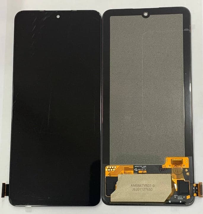 LCD Display Folder Combo for Xiaomi Redmi Note 10 Pro (OLED) Black