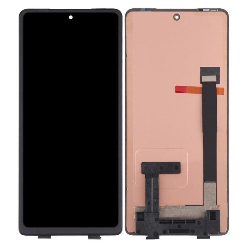 OLED Lcd Display Combo Folder for Motorola Moto Edge 20 Black