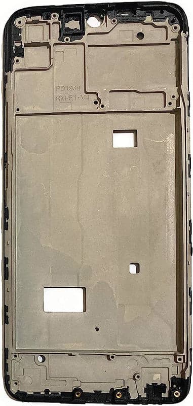 Lcd Frame Middle Chassis for Vivo Y19 Black