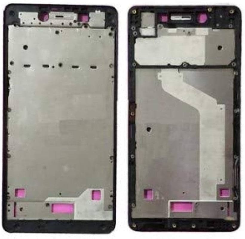 Lcd Frame Middle Chassis for Vivo Y51L Black