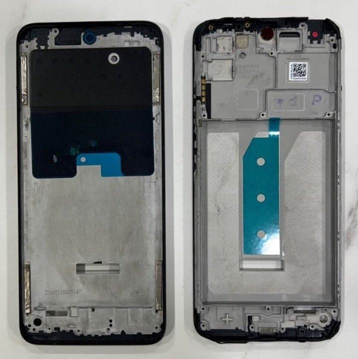 Lcd Display Middle Frame for Xiaomi Redmi 10 Prime Black