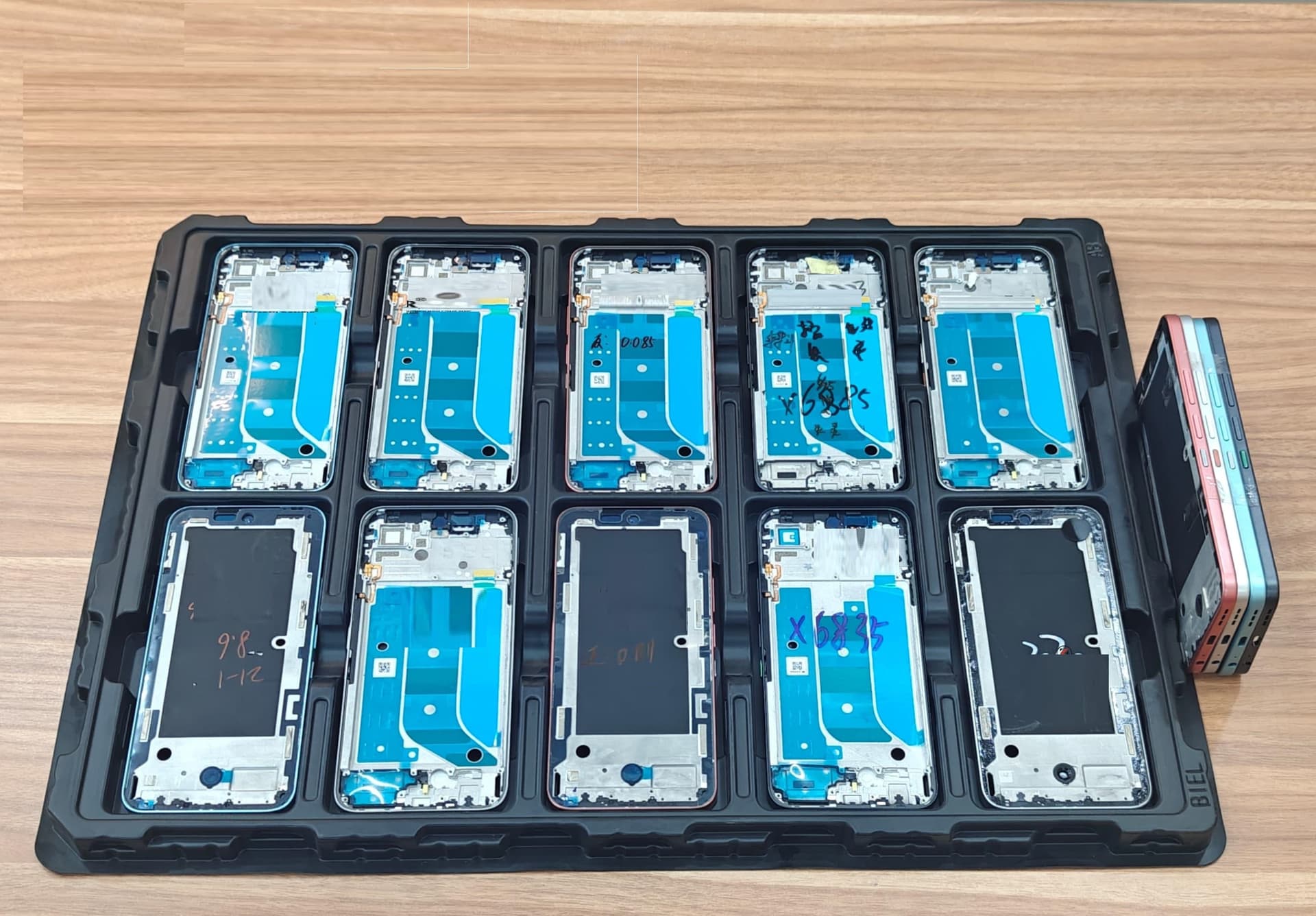 Lcd Frame Middle Chassis for Infinix Hot 60 Pro X6887 Blue