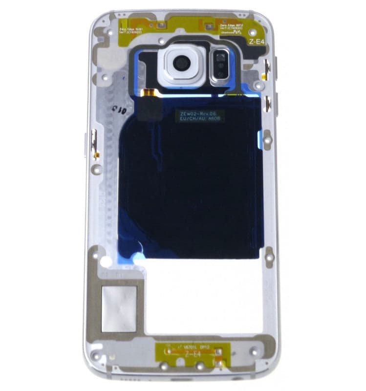 Lcd Frame Middle Chassis for Samsung Galaxy S6 Edge Silver