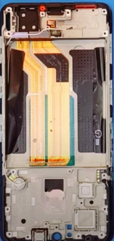 Lcd Frame Middle Chassis for Vivo T1 Pro 5G