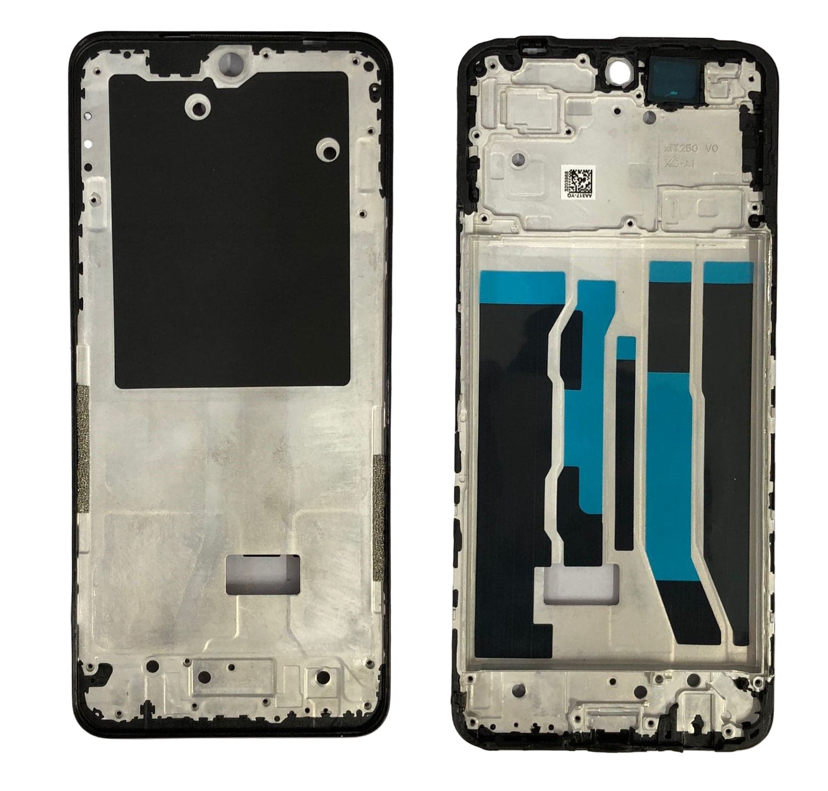 Lcd Frame Middle Chassis for Vivo T3X 5G Black