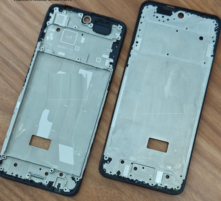 Lcd Frame Middle Chassis for Vivo Y29 4G Black