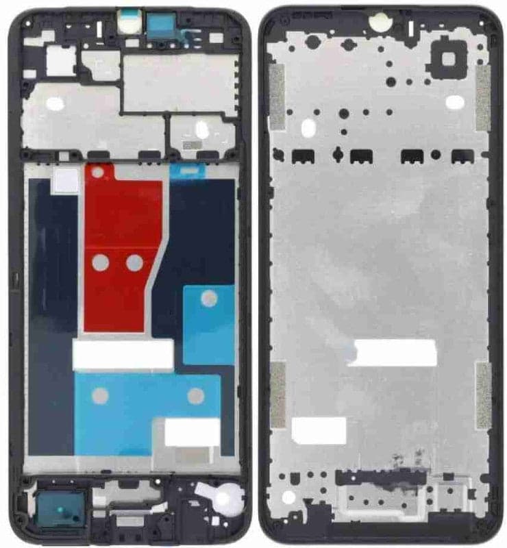 Lcd Frame Middle Chassis for Realme C30 Black