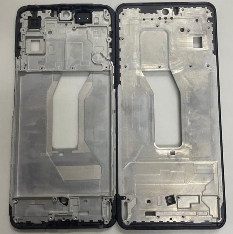 Lcd Frame Middle Chassis for Vivo Y200E 5G Black