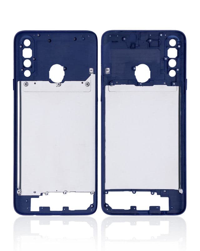 Middle Ring Outer Frame for Samsung Galaxy A20S Blue