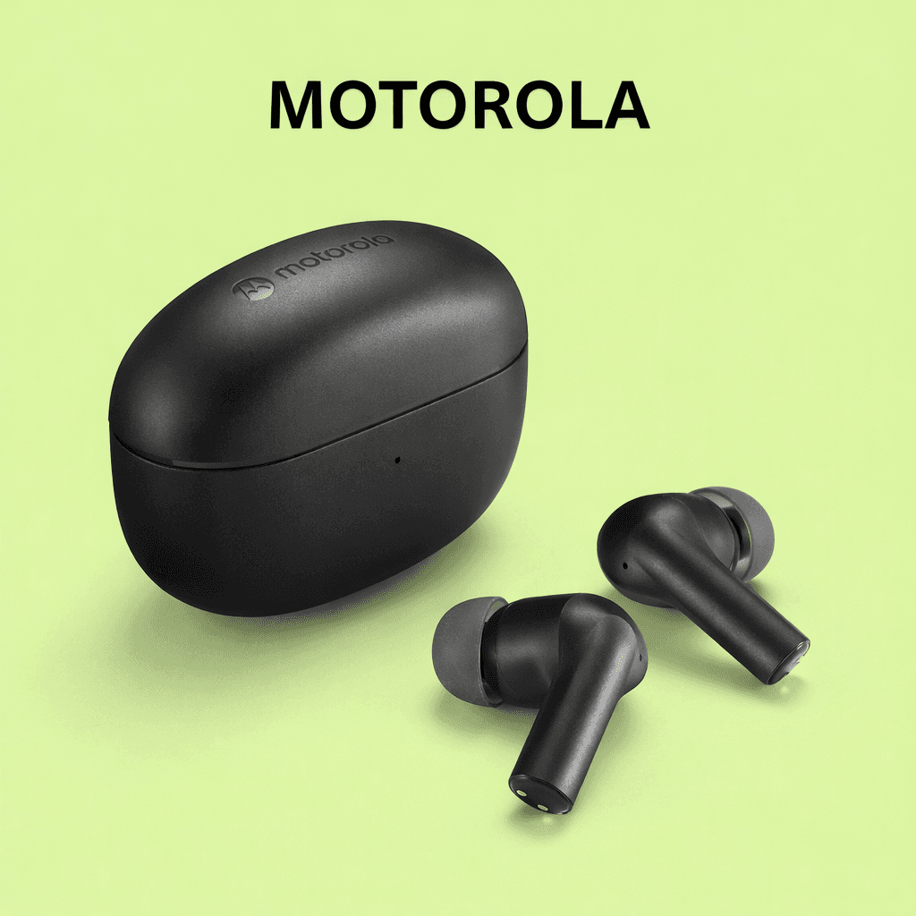 Motorola Moto Buds 500 ANC Replacement — Black / Left Side