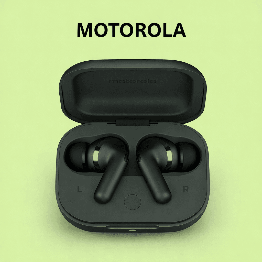 Motorola Moto Buds Replacement — SKY BLUE / Charging Case