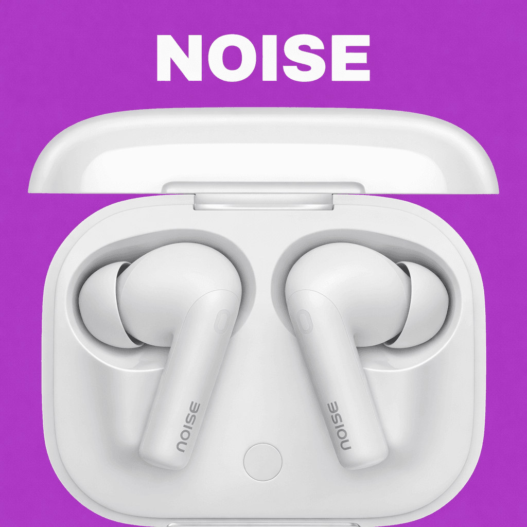 Noise Air Buds 6 Replacement — White / Left Side
