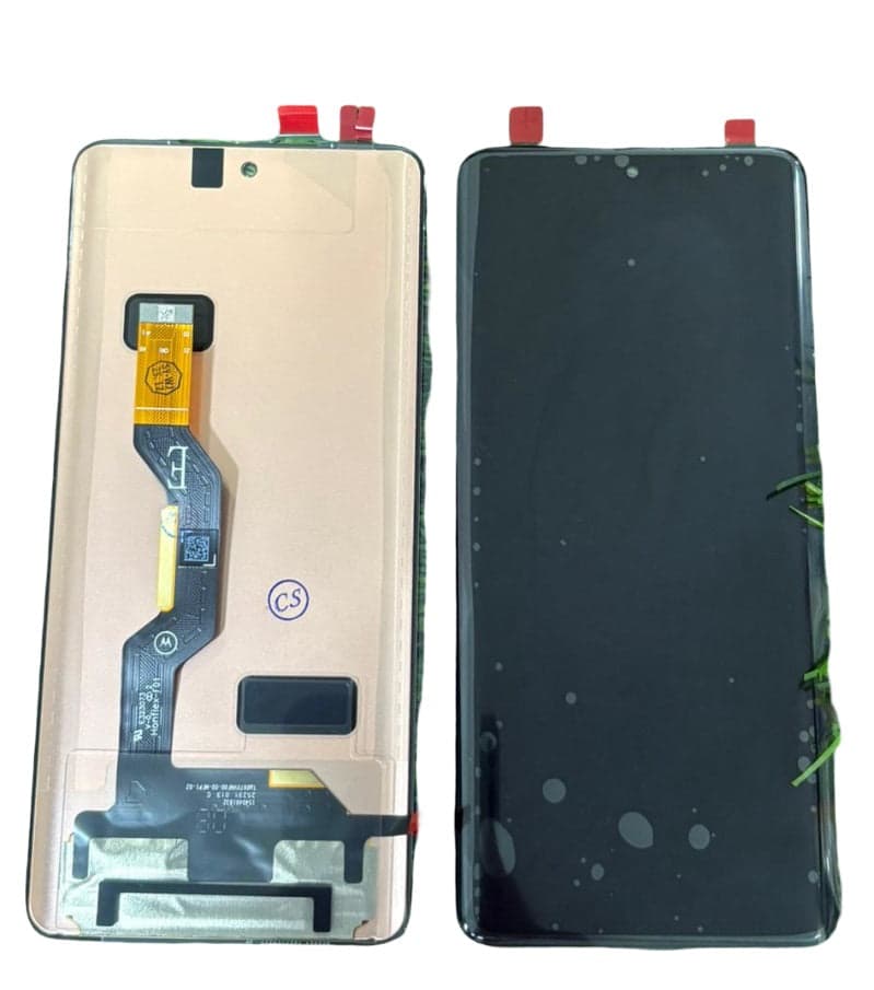 OLED Lcd Display Combo Folder for Motorola Moto Edge 60 Pro Black