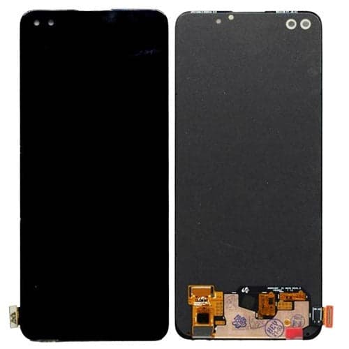 OLED Lcd Display Combo Folder for Oppo F17 Pro Black