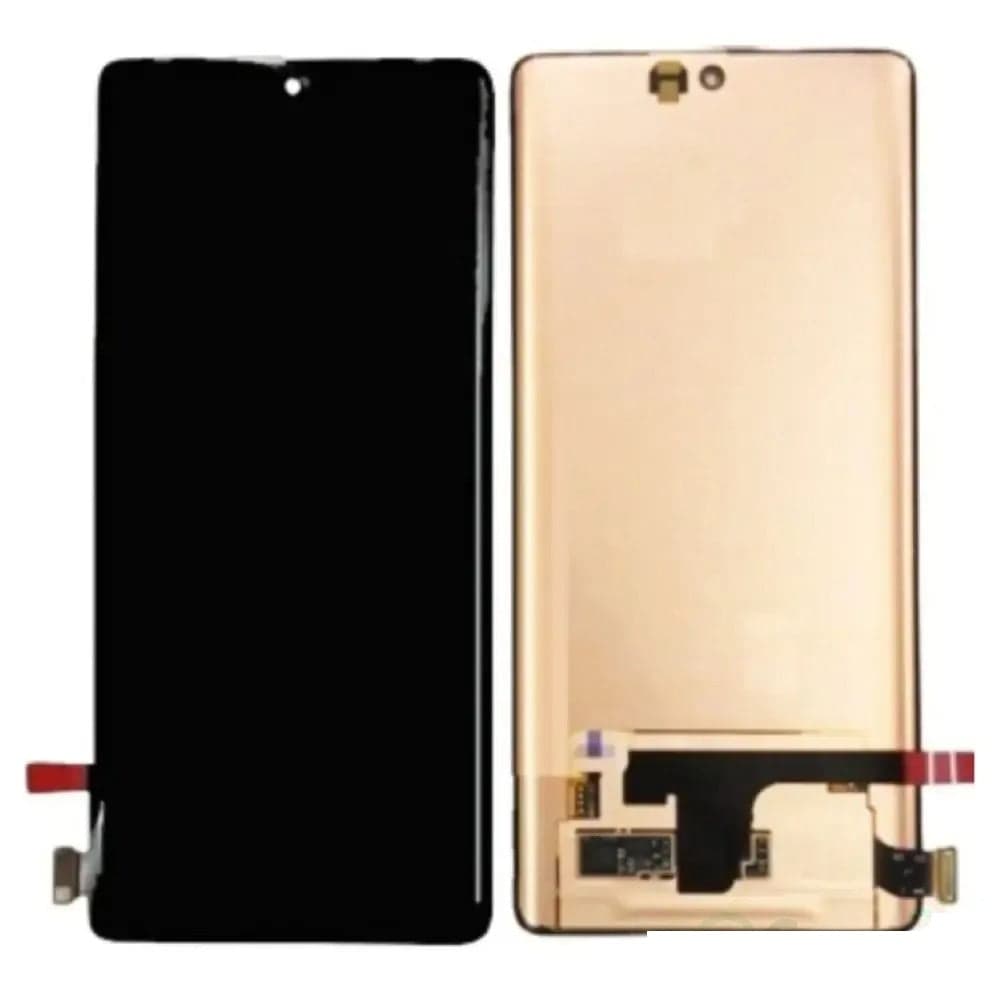 OLED Lcd Display Combo Folder for Vivo V29 Black