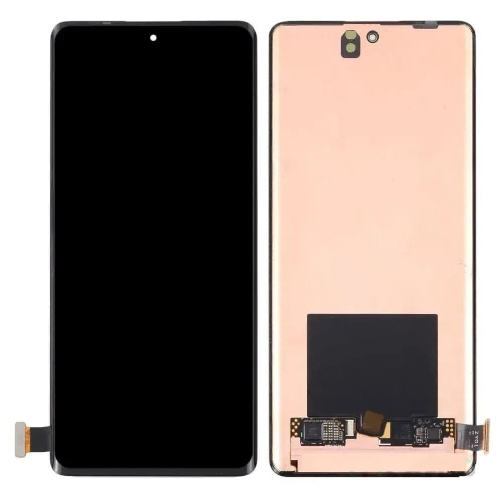 OLED Lcd Display Combo Folder for Vivo X80 Pro Black