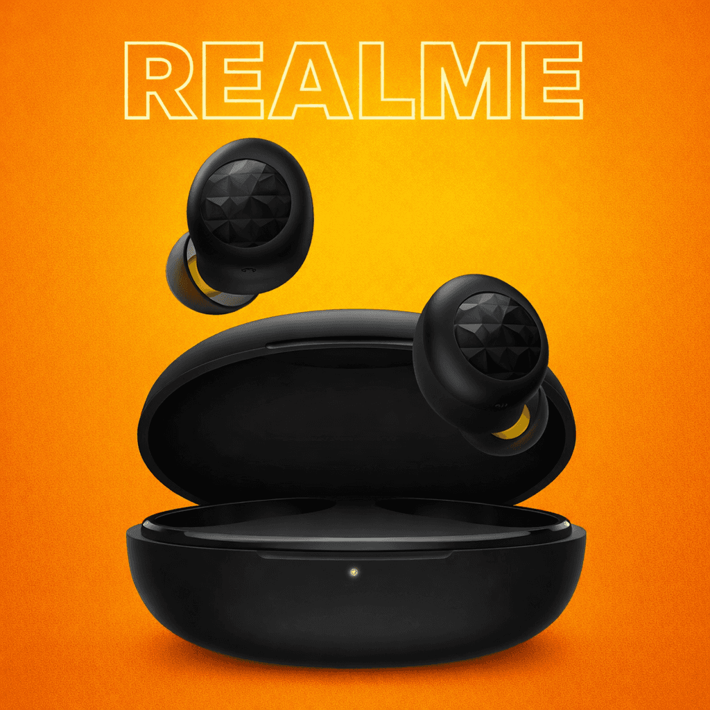 realme Buds Q2 Neo Replacement — Left & Right side / White