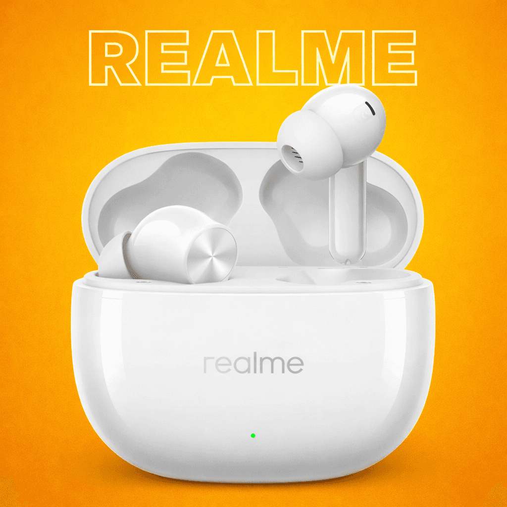realme Buds T200x Replacement — Charging case / White