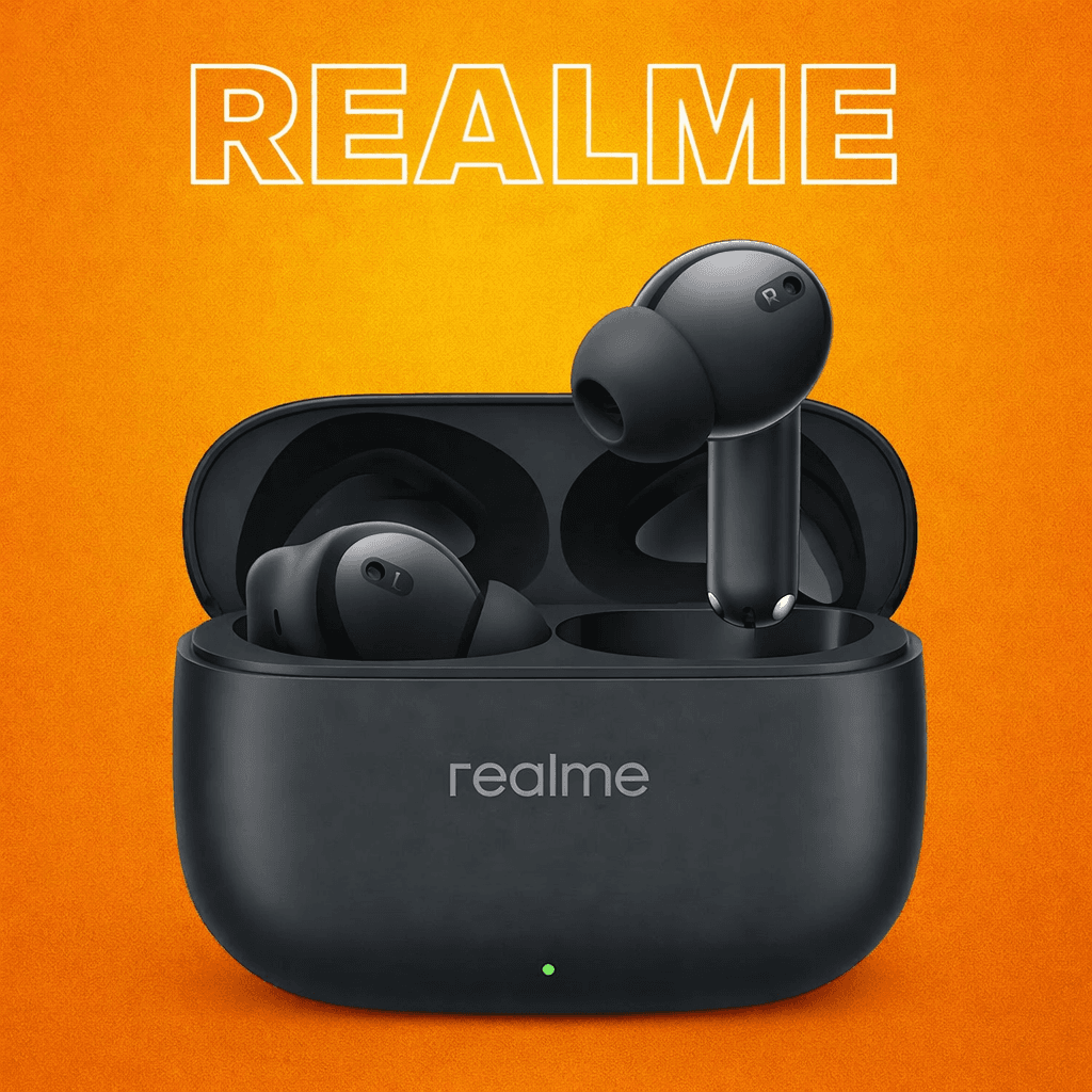 Realme Buds T310 {Single Parts} Replacement — Charging case / Black