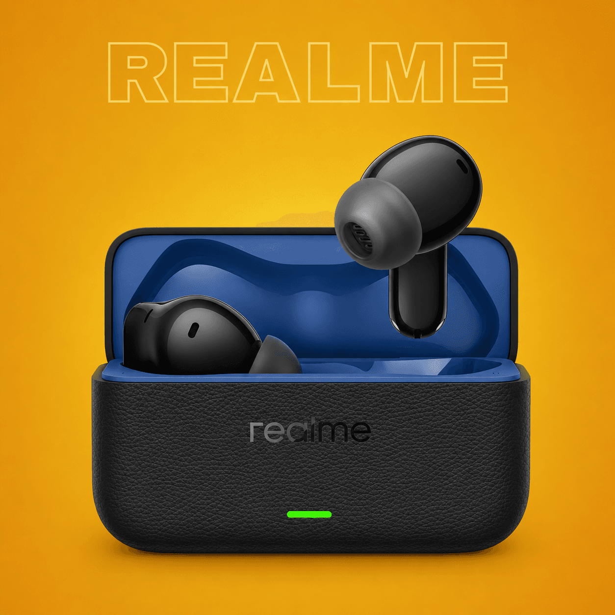 realme Buds T500 Pro Replacement — Left side / silver