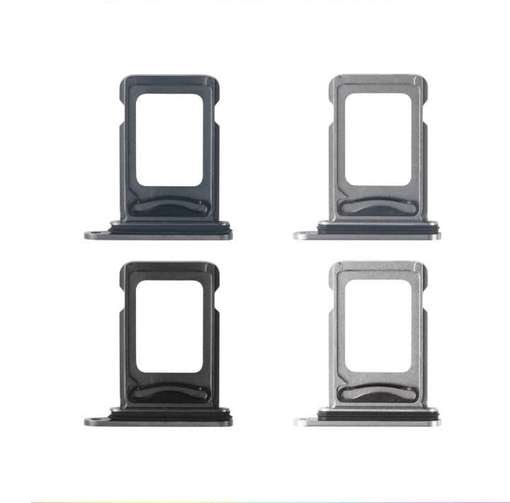 Sim Tray Slot Holder for Apple iPhone 15 Pro Max Grey