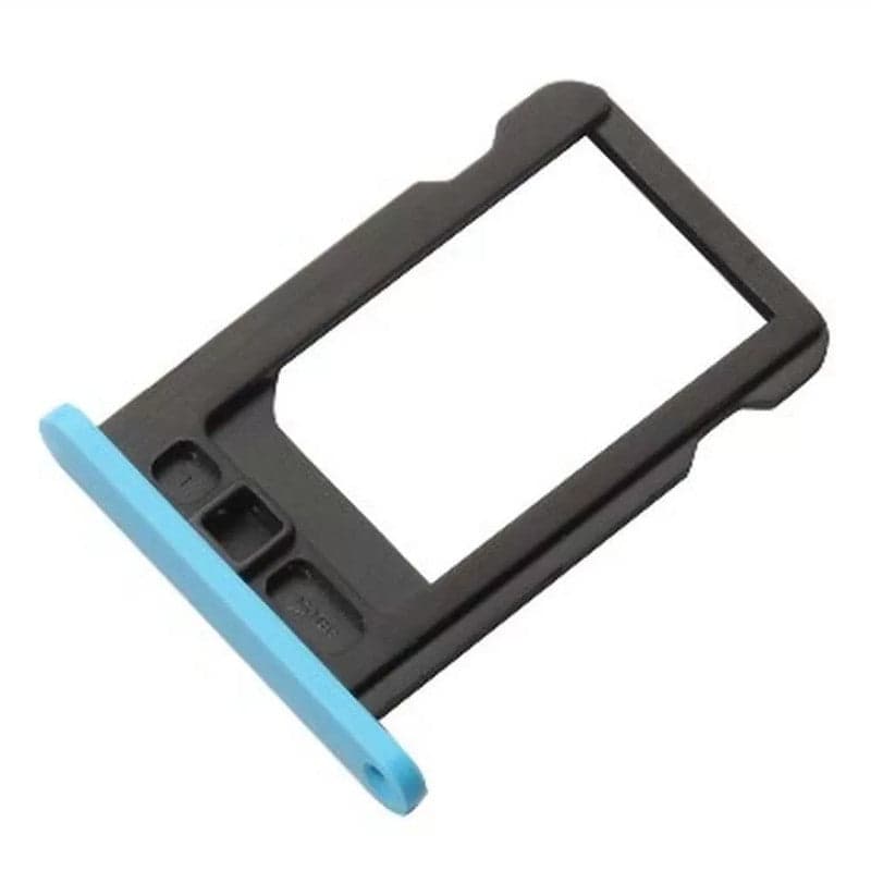 Sim Tray Slot Holder for Apple iPhone 5C Blue