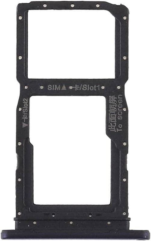 Sim Tray Slot Holder for Huawei Honor 9X Pro Black
