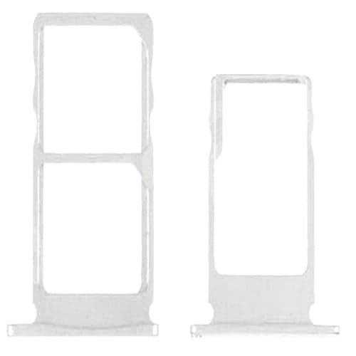 Sim Tray Slot Holder for Nokia 5.1 Silver