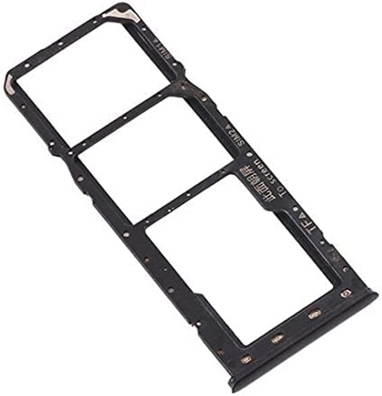 Sim Tray Slot Holder for Oppo F19 Pro Black