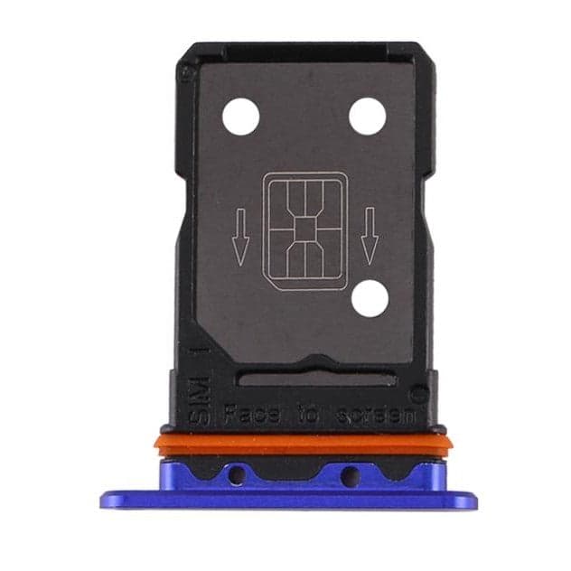 Sim Tray Slot Holder for Oppo Find X2 Pro Blue