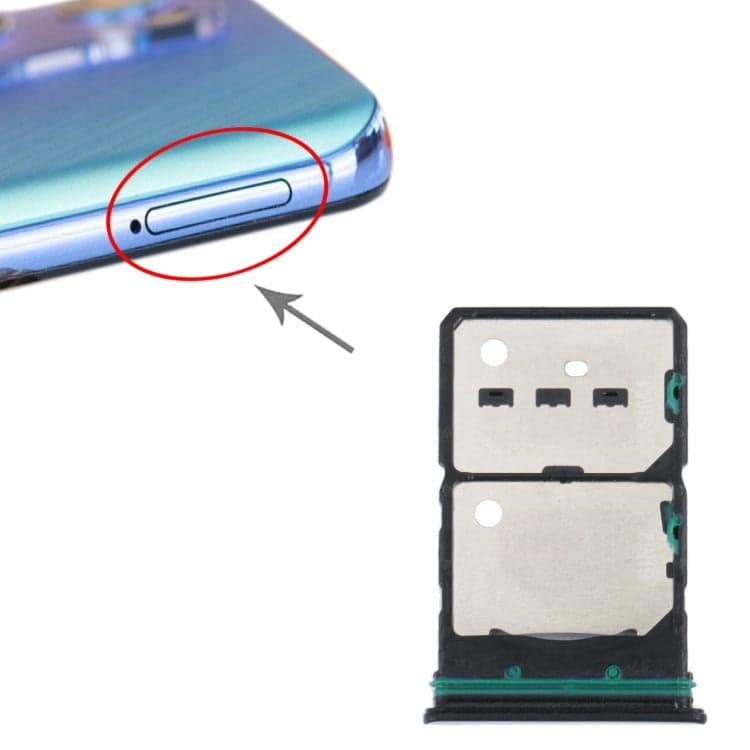 Sim Tray Slot Holder for Oppo Reno 7 5G Blue