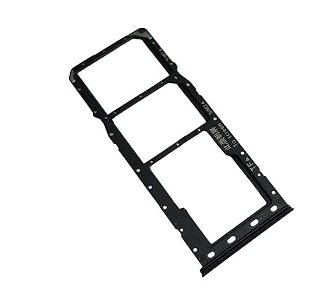 Sim Tray Slot Holder for Realme 5i Black