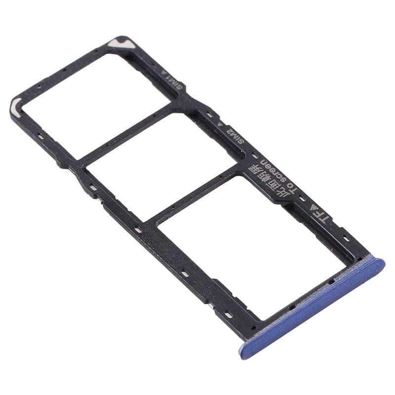 Sim Tray Slot Holder for Realme C20 Blue