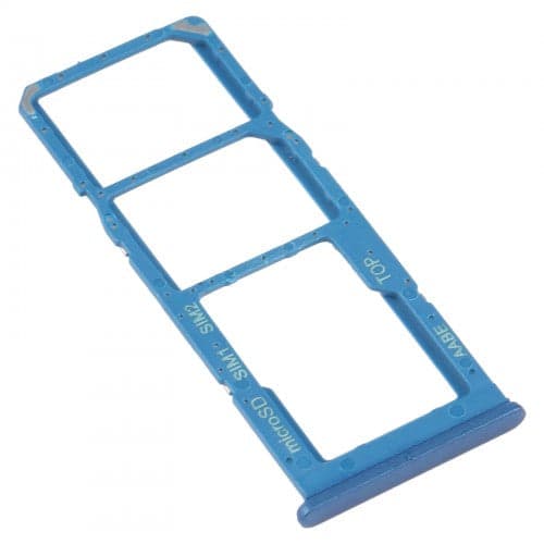 Sim Tray Slot Holder for Samsung Galaxy A12 Blue