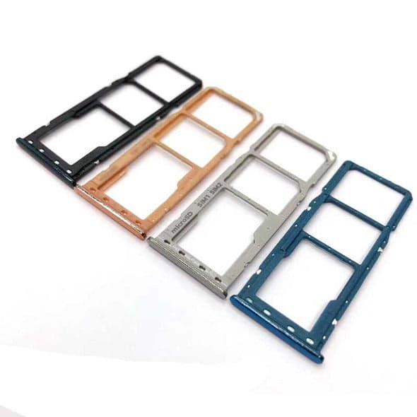 Sim Tray Slot Holder for Samsung Galaxy A50 Orange