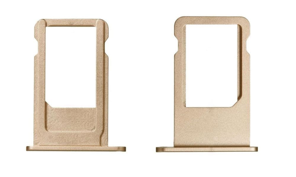 Sim Tray Slot Holder for Samsung Galaxy Alpha Gold