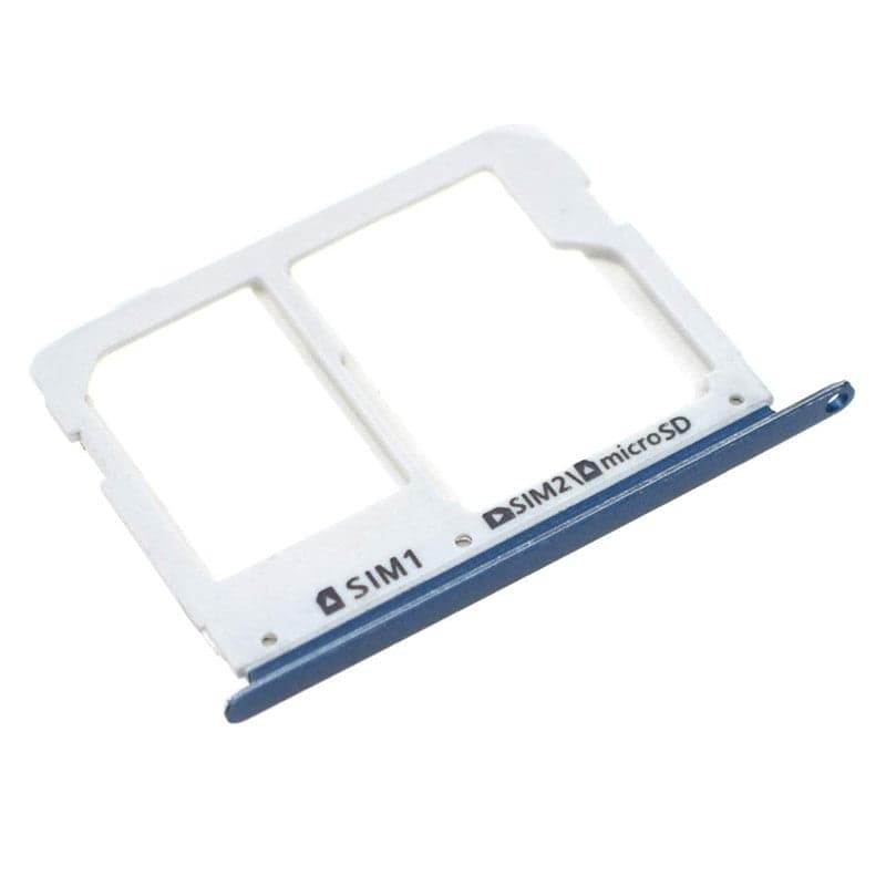 Sim Tray Slot Holder for Samsung Galaxy C7 Blue