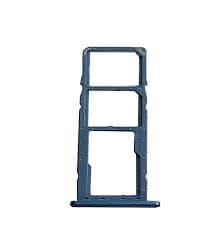 Sim Tray Slot Holder for Samsung Galaxy M01S Blue