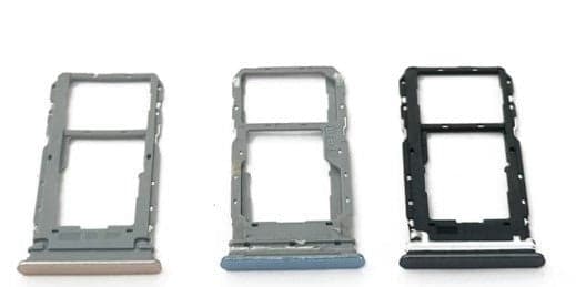 Sim Tray Slot Holder for Vivo Y100A Blue